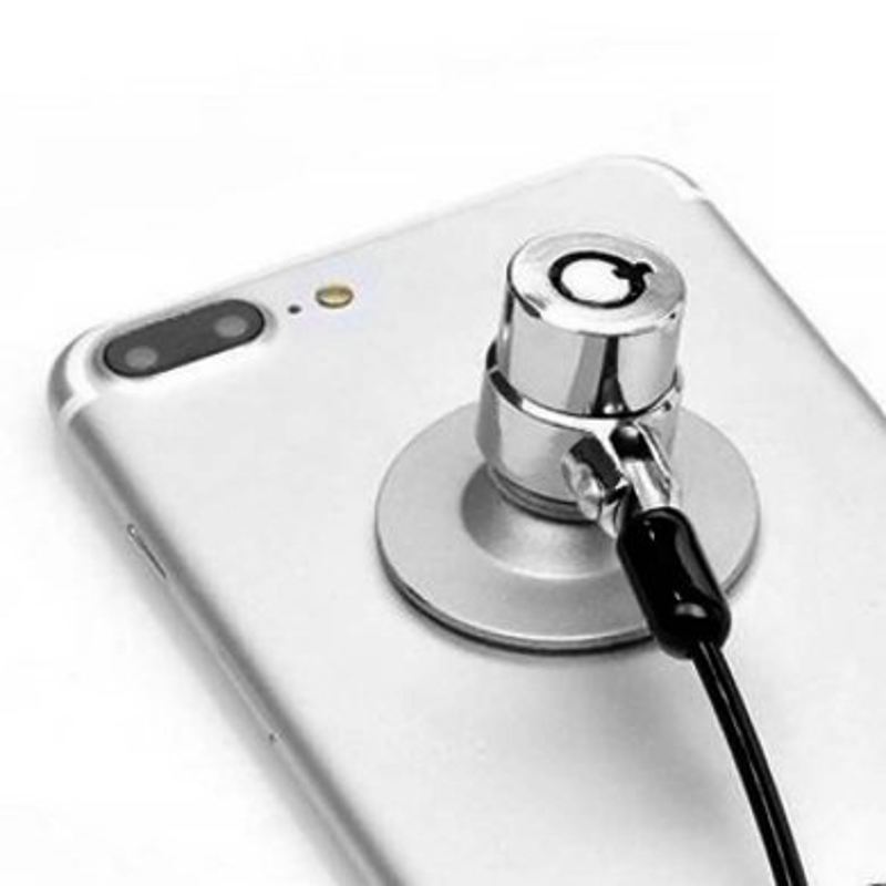 Ancla P/Candado de Seguridad K-SLOT (MICROSAVER), P/Laptop,Tablet,Celular,Tipo Disco C/Adhesivo, BROBOTIX 6000977