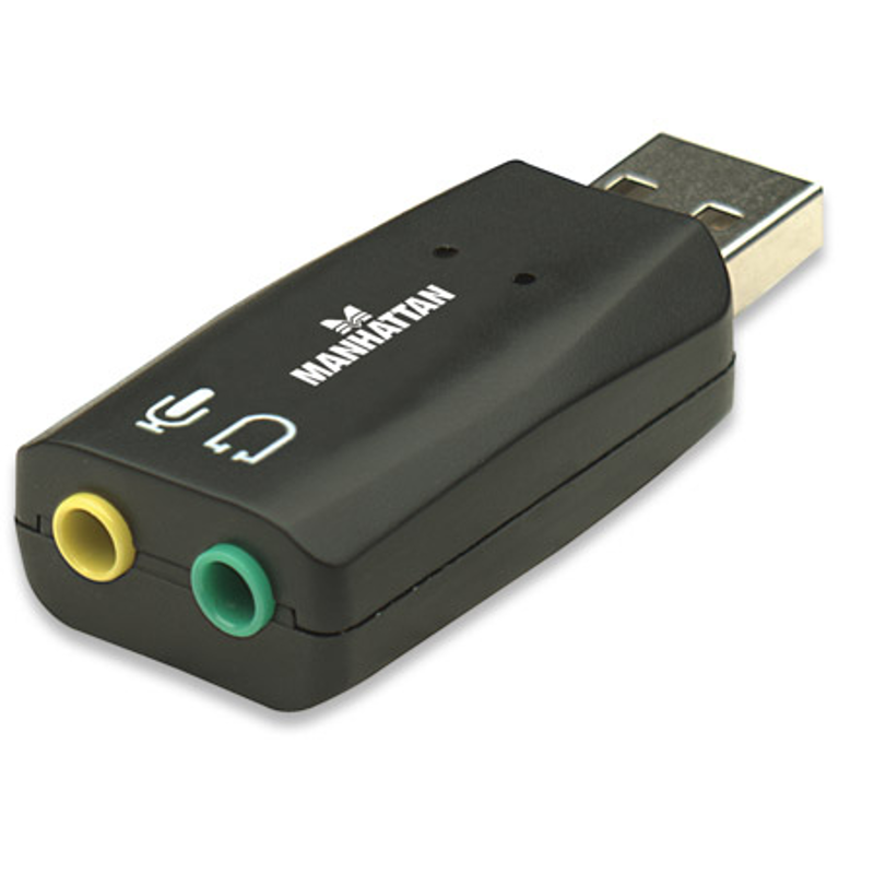 150859 Adaptador de Audio 3-D USB de Alta Velocidad; Mejoran el acceso y la calidad del audio.