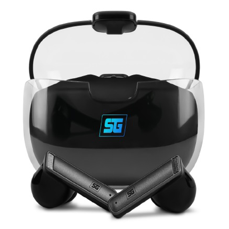 Audífonos. Vorago Start the Game ESB-301-PRO.TWS Bluetooth manos libres IPX5. LED 35 hrs