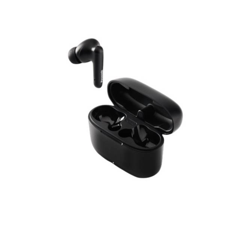 PANASONIC audifonos Bluetooth IN-EAR, 26 horas de uso continuo con estuche, tactil, bajo XBS, negro
