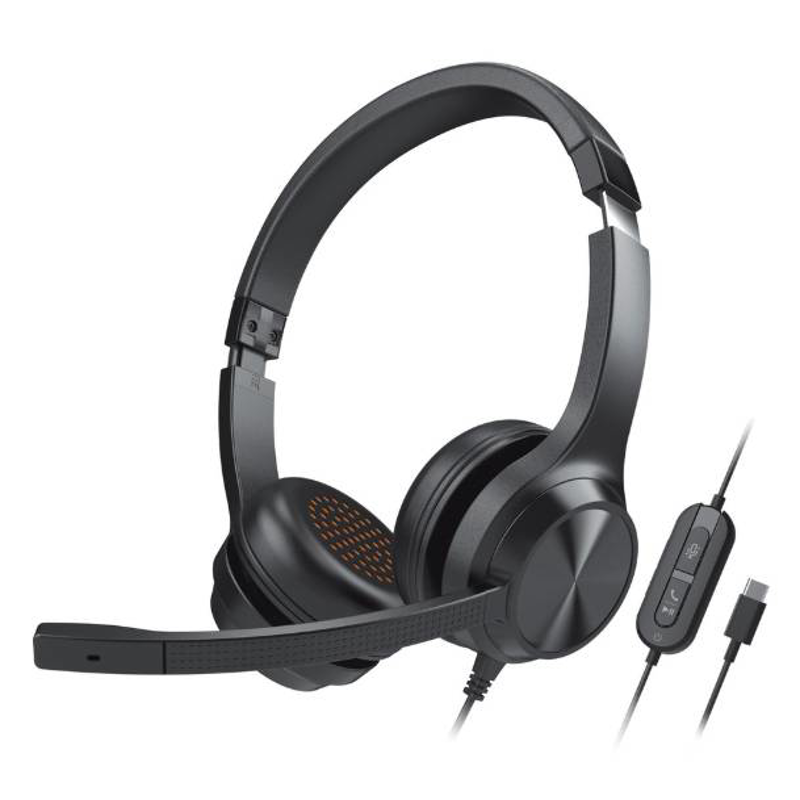 Audifonos de boton con micrófono Creative Chat USB negro