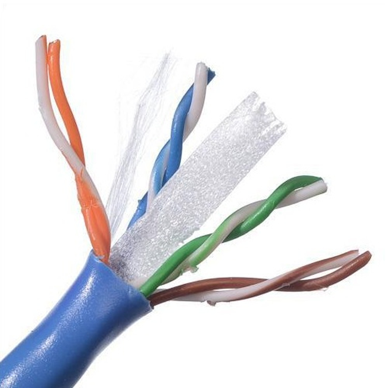 Bobina de Cable UTP CAT6+ BELDEN 2412 006A1000, 305 m, Azul, Interior, 100% Cobre