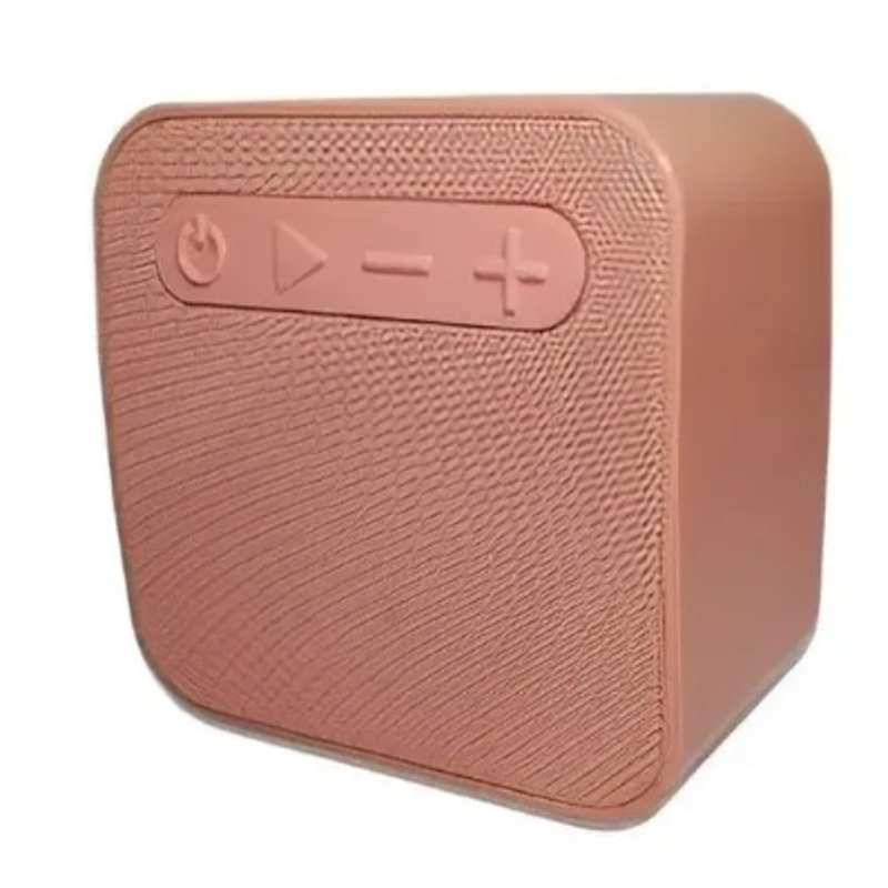 Bocina Inalámbrica Highlink Color Rosa, Radio FM, Lector USB, Lector Micro SD, Batería Recargable, Portátil, Ligera