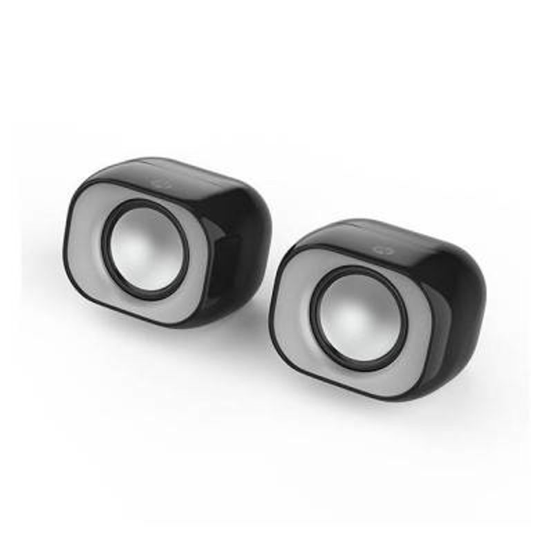 Bocinas HP DHS-2111 BOCINA 2.0 MULTIMEDIA HP Rated power: 2x 3W Conexión: 3.5 mm jack (audio), USB (power) / Power supply: USB (5V)