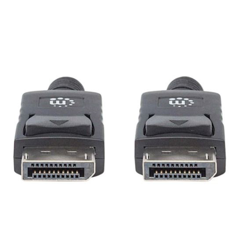 307116 Cable DisplayPort Macho a DisplayPort Macho, Blindado, Negro, 2 m; resolución de hasta 4K@60Hz