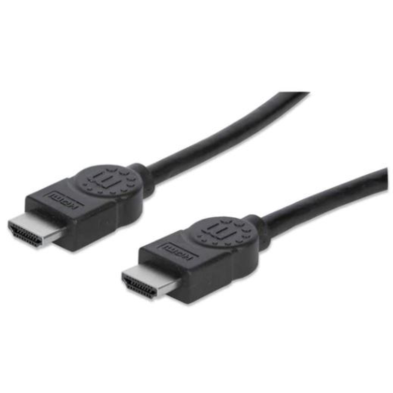 322539 HDMI Macho a HDMI Macho, Blindado, Negro, 10m 4K@30Hz, 3D