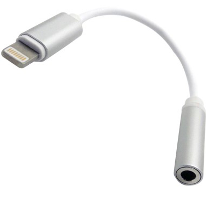 Cable Lightning Audio 3.5 mm, 13 Cms, 170101 BROBOTIX