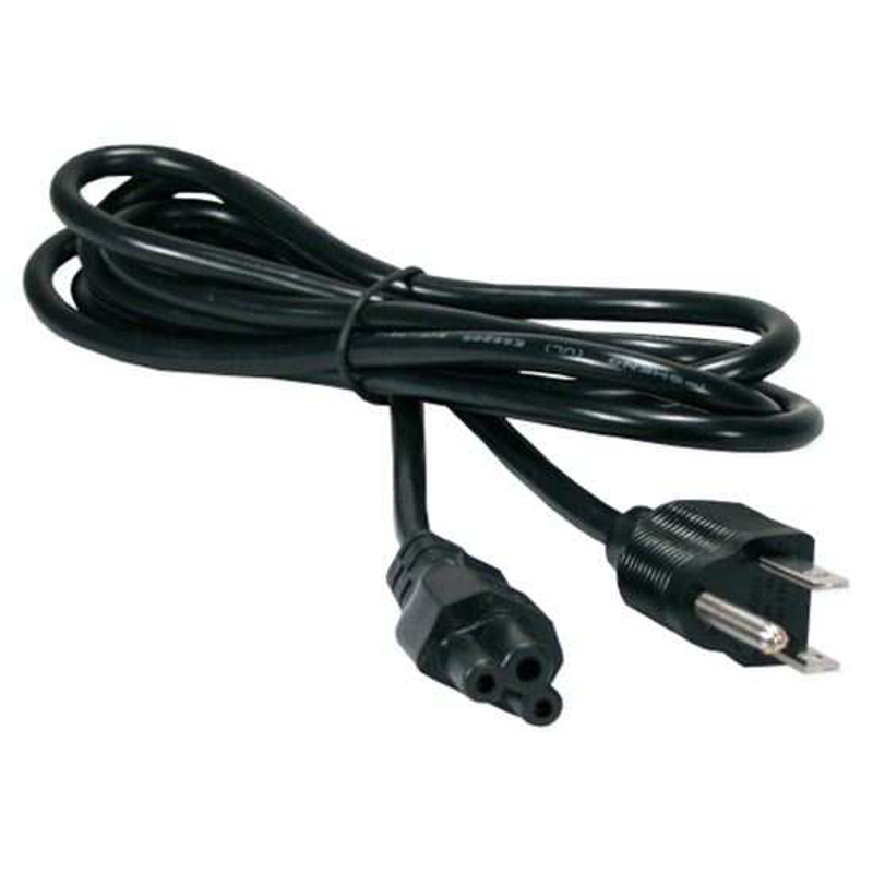 348591 CABLE CORRIENTE PARA LAP TOP (TRIPLE), 1.8 m Color Negro.