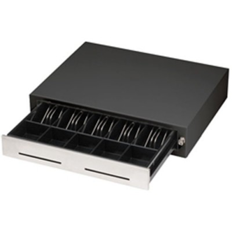 Cajón de dinero FRONT, Negro, 8, 5