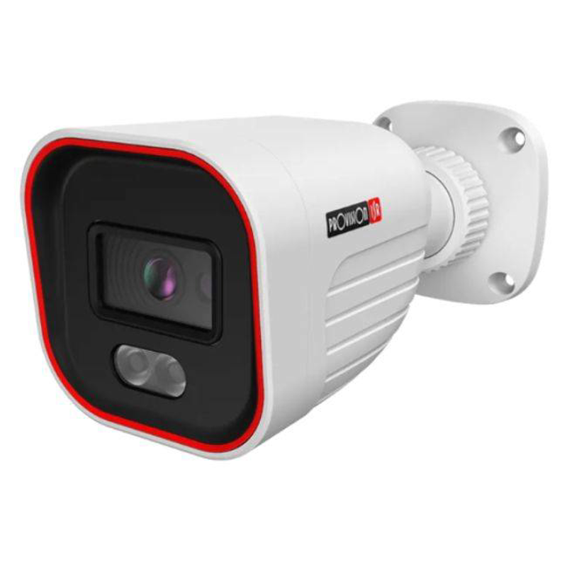 Camara bala IP 2 MP, Lente fijo 2.8mm (93°), de dia detecta hasta 40 mts/Reconoce: 8 mts/Idetifica: 4 mts, IR hasta 20 mts, microfono, WDR,IP67