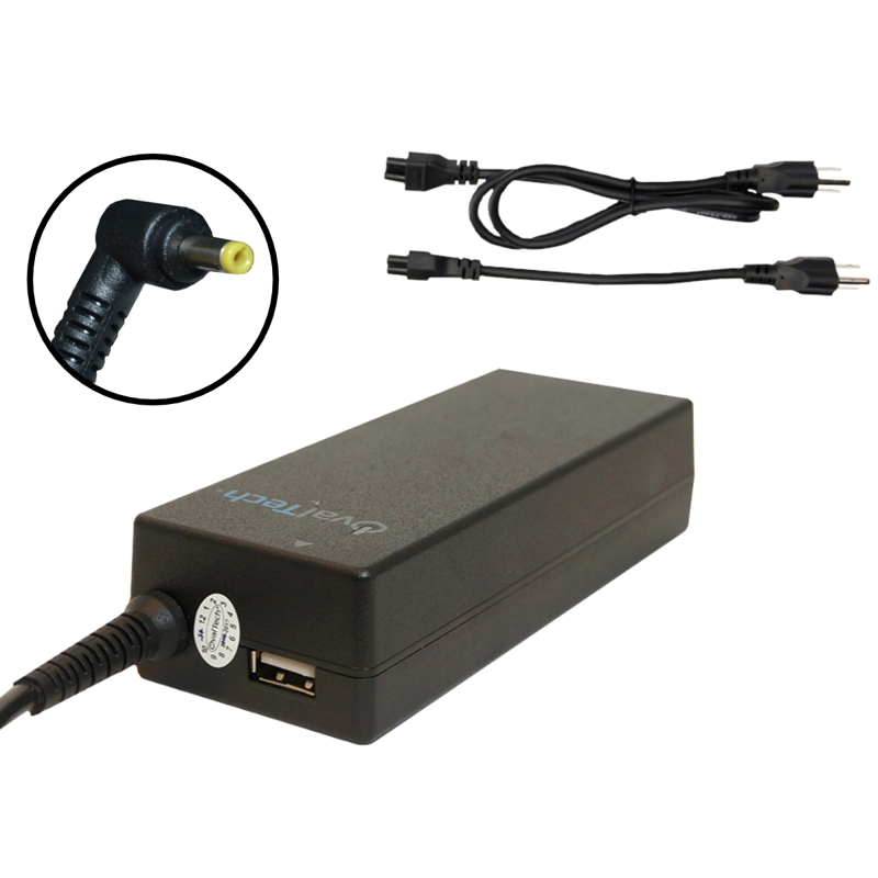 Cargador / Adaptador para Laptop OTAC-E67 OVALTECH de 65W 20V/3.25A (4.0*1.7)