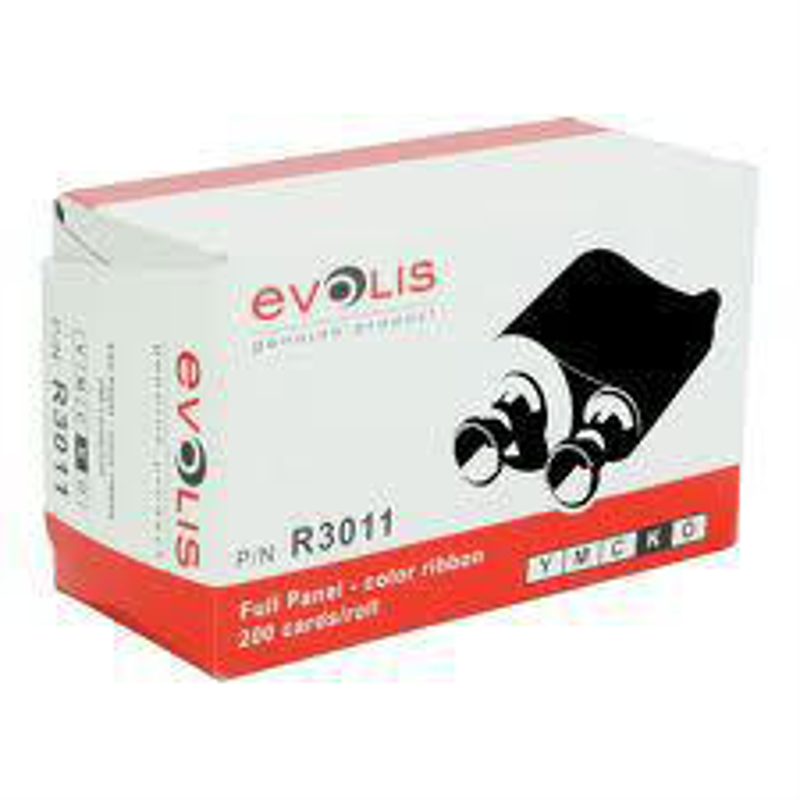 Cinta EVOLIS, YMCKO, New Pebble