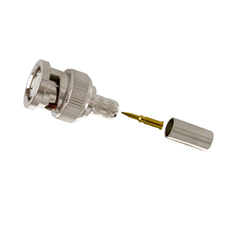 Conector BNC macho para cable coaxial RG59