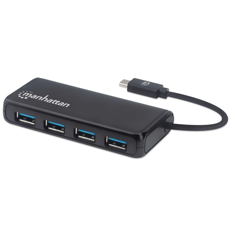 164924 HUB USB-C 3.2 Gen 1 de 4 puertos USB-A