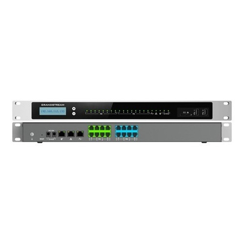 Conmutador IP para hasta 3000 usuarios y 450 llamadas simultaneas, 8 FXS, 8FXO, Plataforma de conferencias y reuniones, WAVE, GDMS