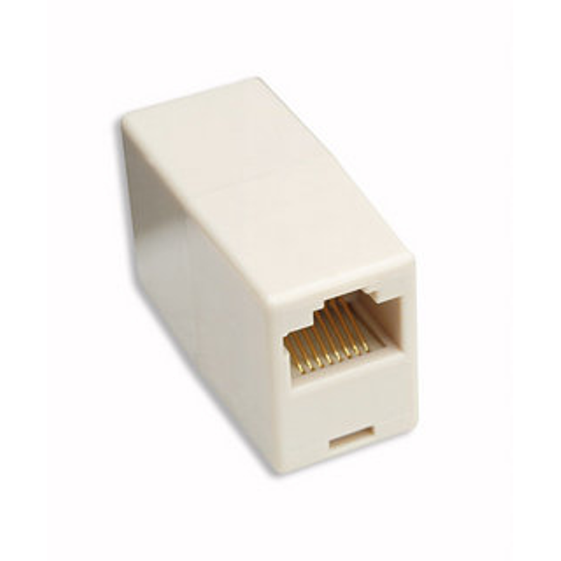 504225 COPLE RJ45 MODULAR CAT5E HEMBRA A HEMBRA UTP