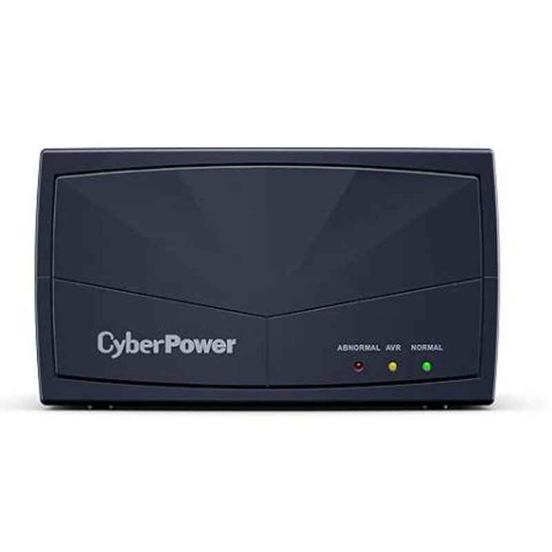 Regulador Cyberpower LB2500VR, Linea Blanca, 2500VA /1500W,Regulacion Automatica, Proteccion contra sobretensiones, AVR, color gris, panel frontal