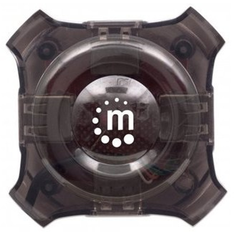 162272 Hub USB 4 puertos, Compatible con todos los puertos y dispositivos USB, 3 años de garantia.