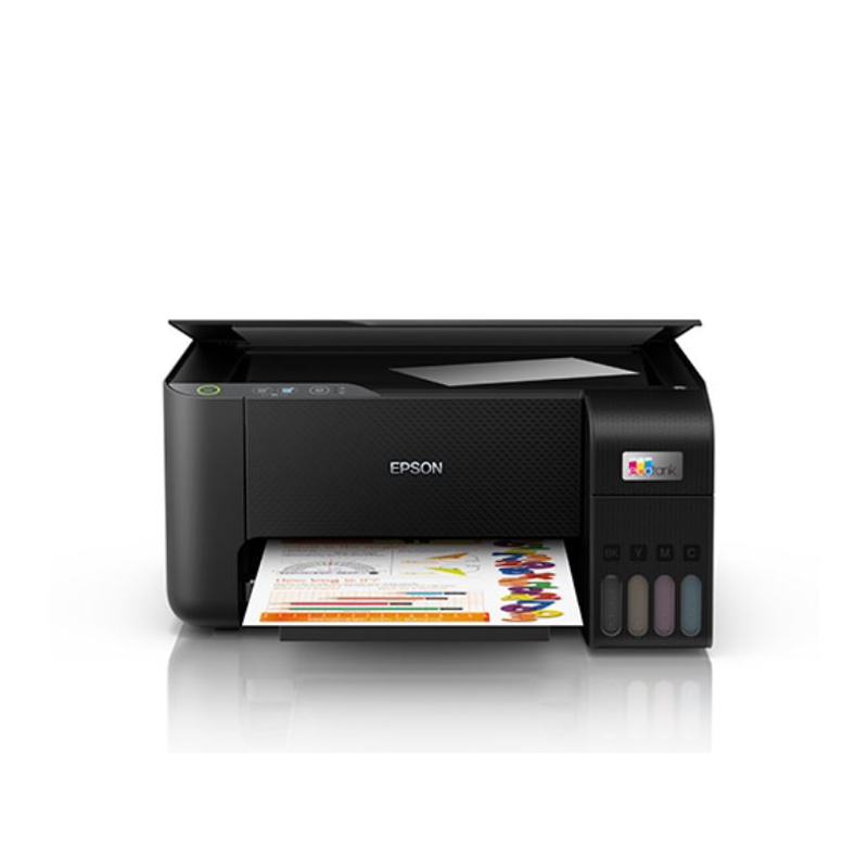 Impresora Multifuncional EPSON L3210 , 600 x 1200 DPI, Inyección de tinta