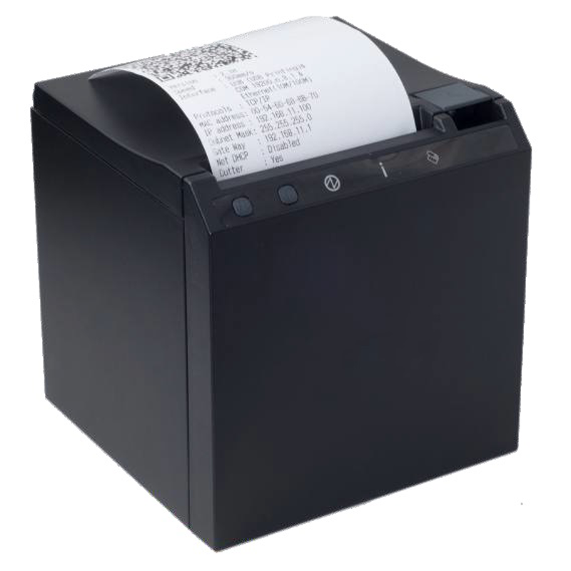 Impresora Térmica. EC Line. (EC-PM-X30). Térmica Directa. Velocidad 300mm/seg. Color Negro. Ancho de impresión 80mm. Windows X86 / X64 / Linux.