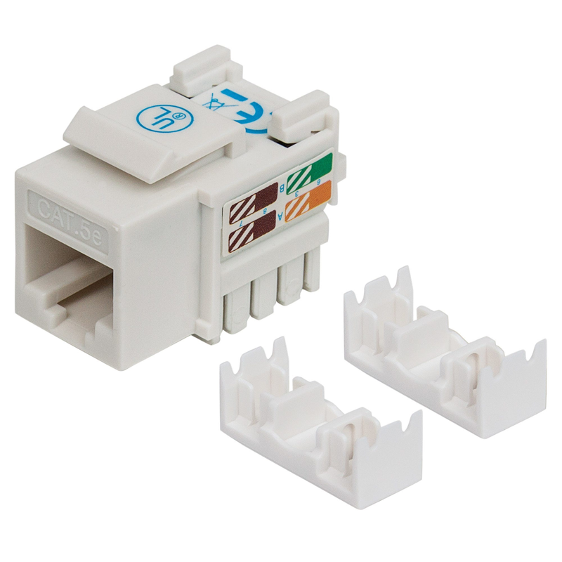 210355 JACK CAT 5e DE IMPACTO (KEYSTONE) BLANCO