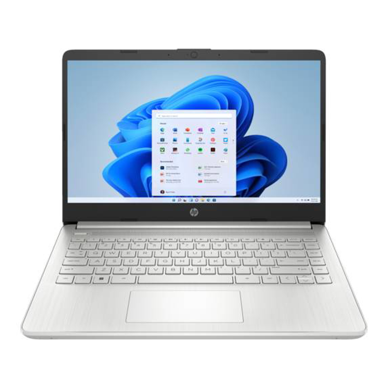 Computadora Portátil HP 14-dq0532la (A1UC2LA#ABM). Procesador Intel Celeron N4120, 4 GB RAM. Disco Duro 128 GB SSD. Pantalla 14 Pulgadas HD, Win 11 Home.