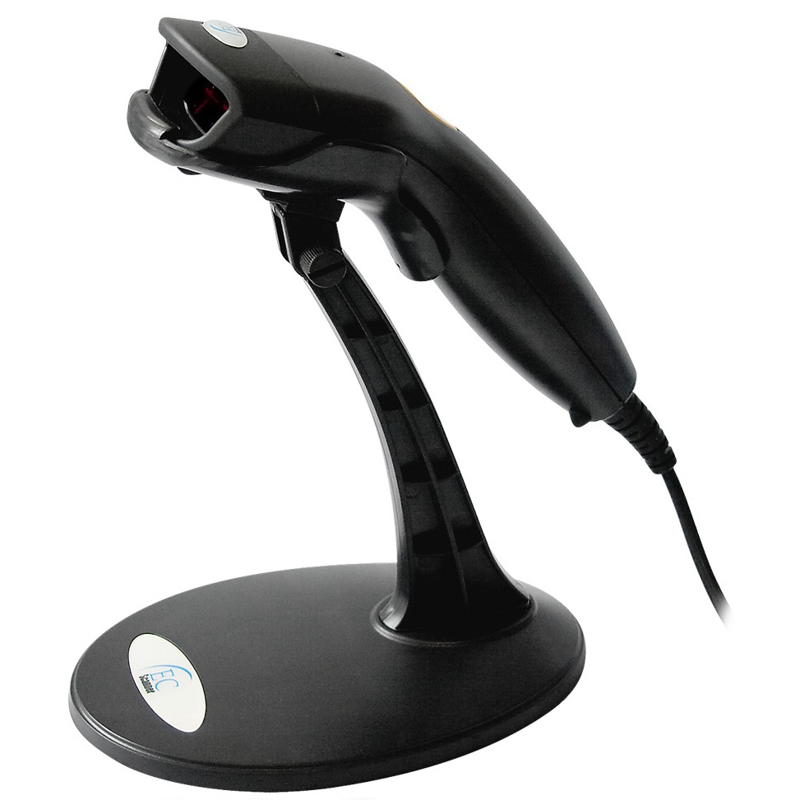 Lector de Código de Barras EC LINE EC-LS9620-USB, 1D, Laser, 2,5 mm, 100 lecturas/s, Alámbrico