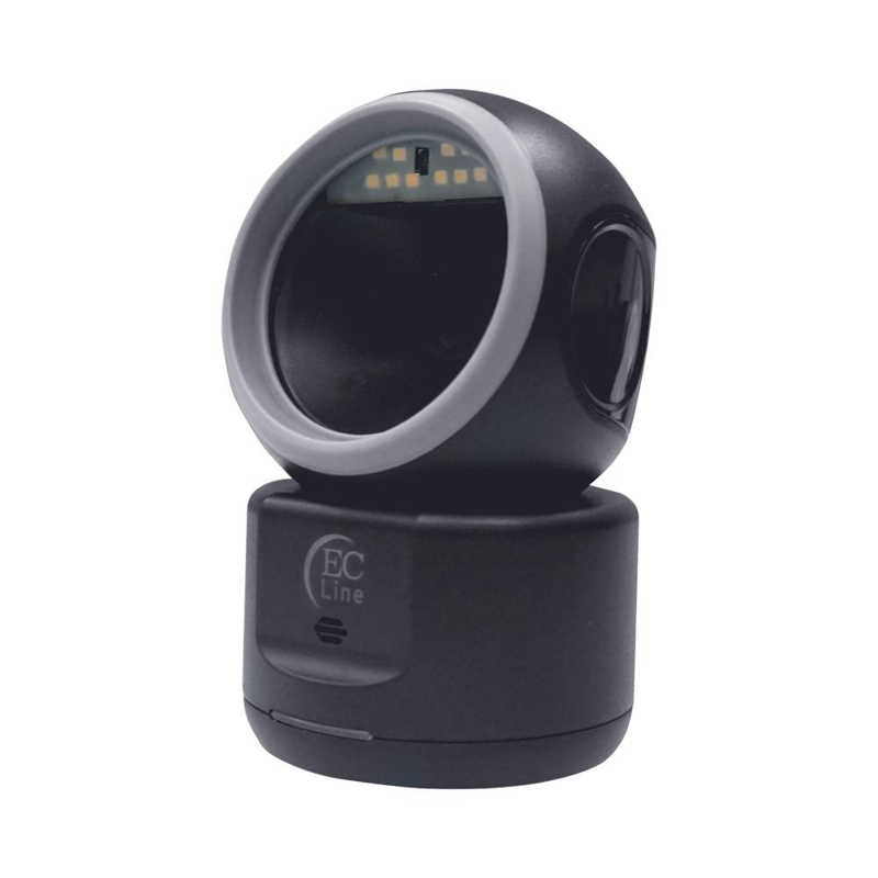 Lector de Código de Barras 2D EC LINE. (EC-2600-2D). Escaneo continuo por inducción automática. Interfaz: USB. Capaz de leer códigos 1D, 2D en papel/pelíc
