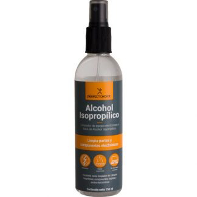Limpiador de Alcohol Isopropílico PERFECT CHOICE PC-034087, Componentes electrónicos