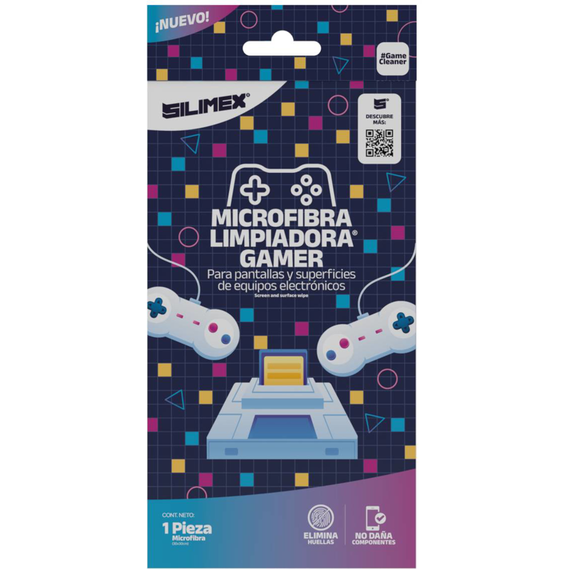 MICROFIBRA LIMPIADORA GAMER 30cmx30cm La Herramienta Esencial para una Limpieza Impecable