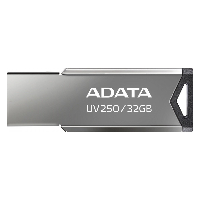 Memoria USB 2.0 ADATA UV250, Plata, 32 GB, USB tipo A