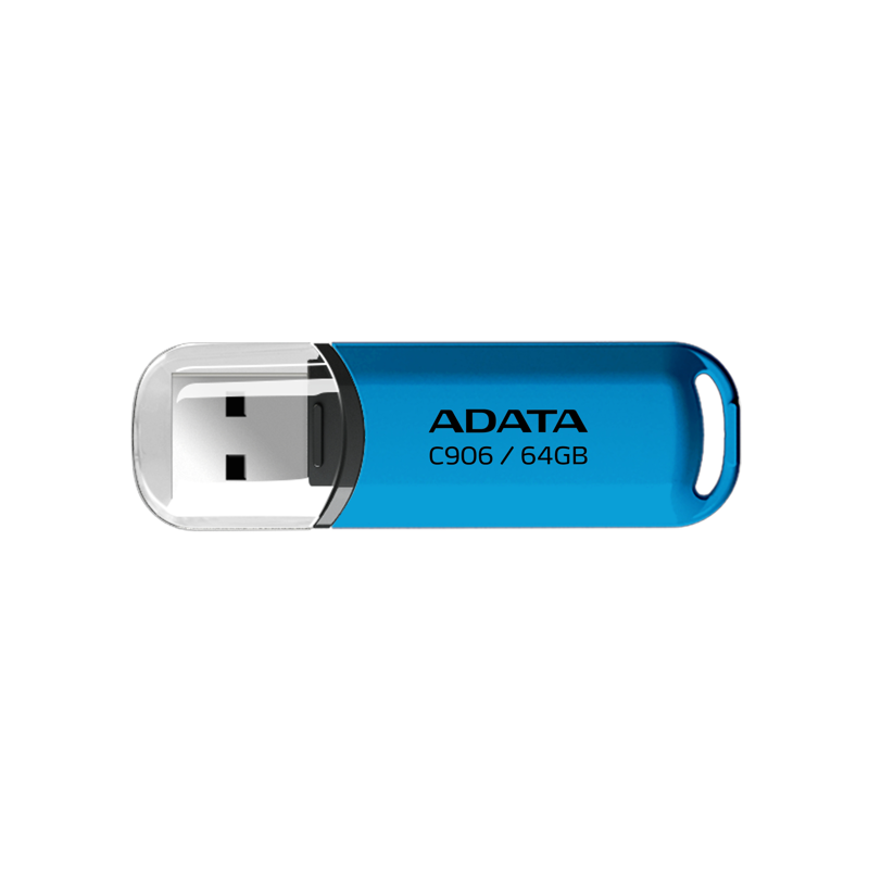 Memoria USB ADATA C906, Azul, 64 GB, USB tipo A