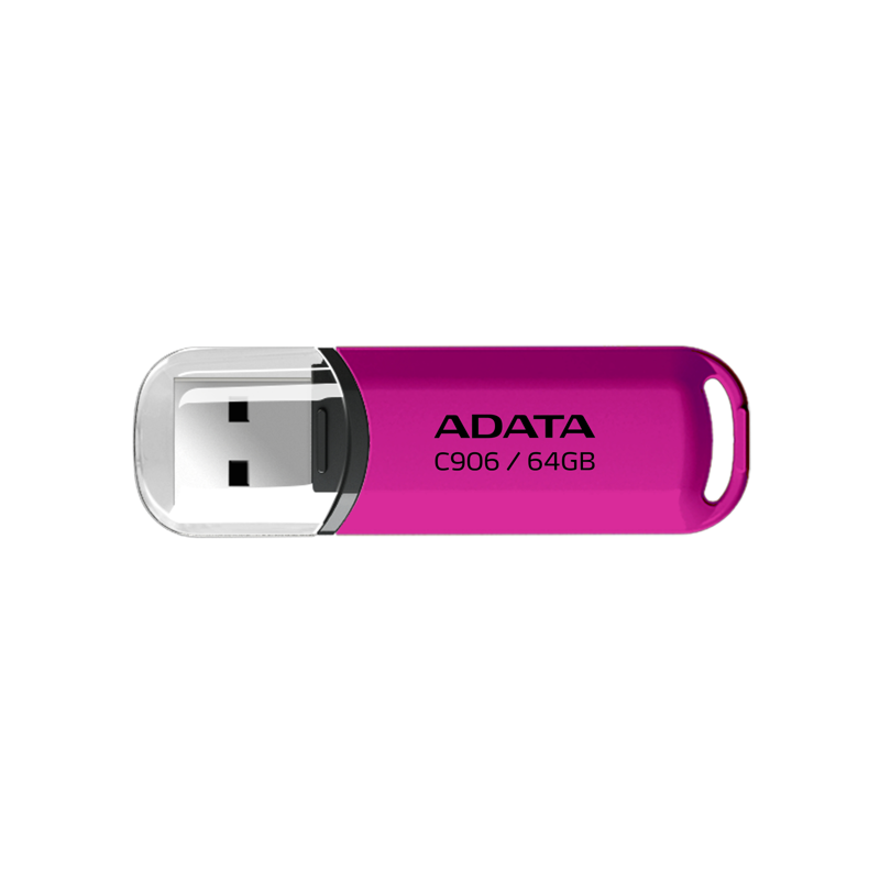Memoria USB ADATA C906, Rosa, 64 GB, USB tipo A