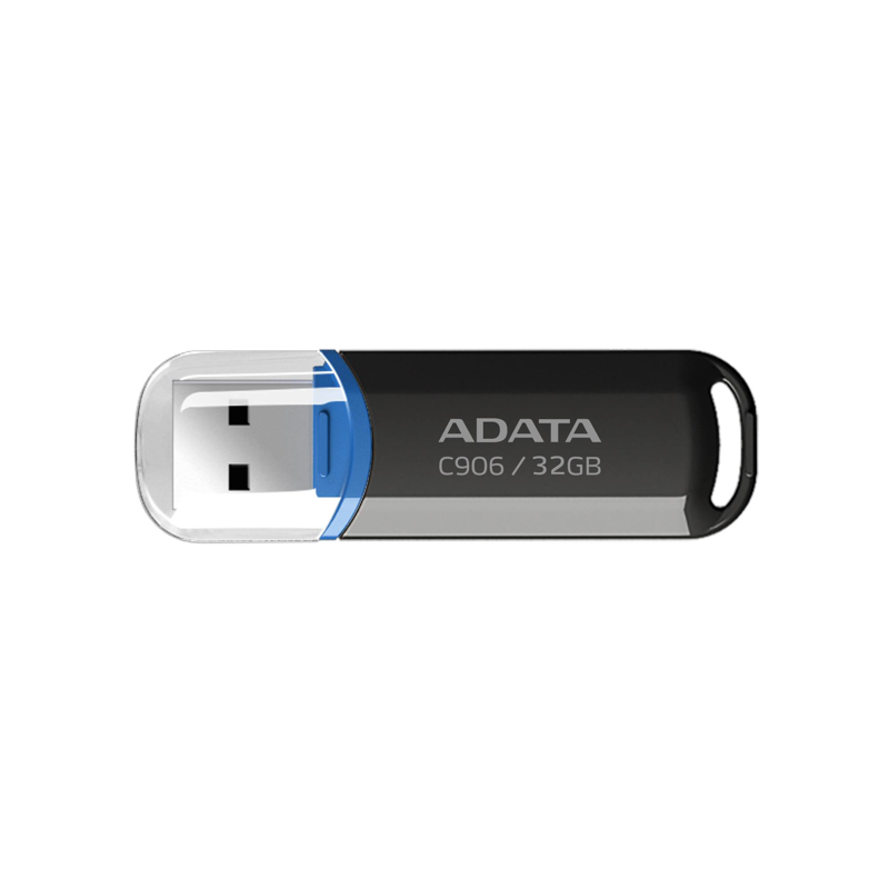 Memoria USB ADATA AC906-32G-RBK , Negro, 32 GB