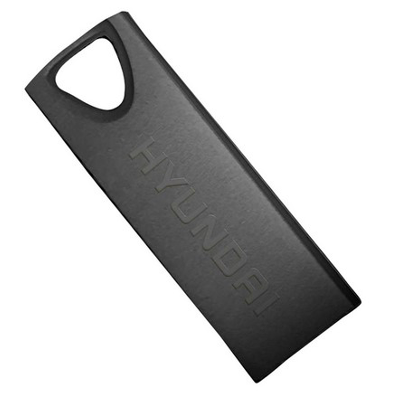 Memoria USB HYUNDAI U2BK/16GAB, Negro, 16 GB, USB 2.0