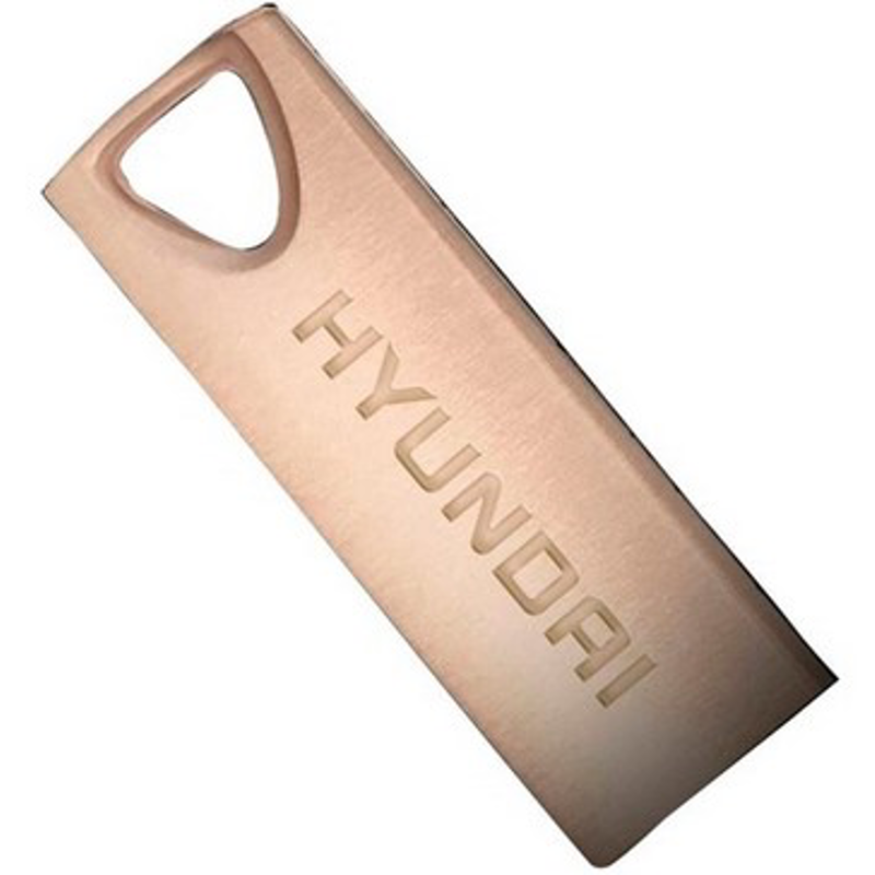 Memoria USB HYUNDAI U2BK/16GARG, Oro Rosa, 16 GB, USB 2.0