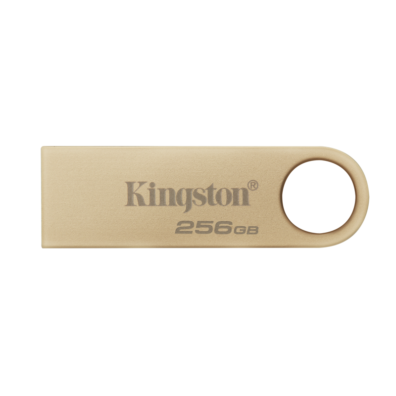 MEMORIA USB KINGSTON DATATRAVELER SE9 G3 256GB 3.2 GEN 1 METÁLICA ORO