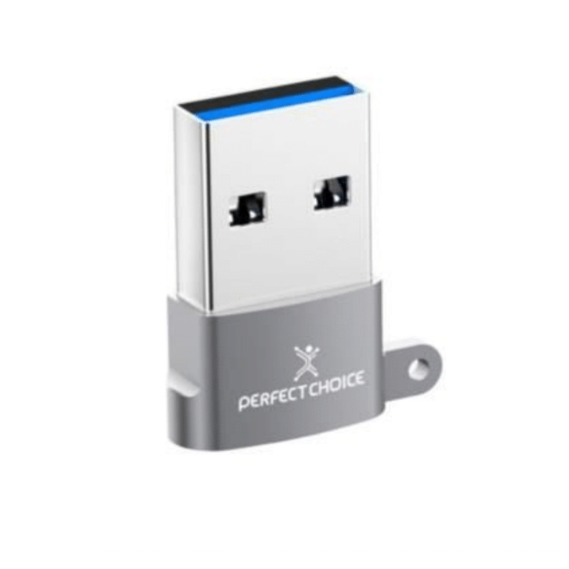 Adaptador USB Tipo A y C Compatible con 2.0 y 3.0 Plug & Play | PERFECT CHOICE