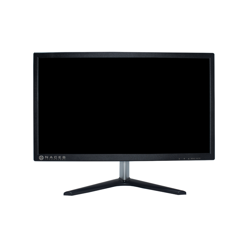 Monitor Naceb Technology NA-627, 19.5 pulgadas, 1440 x 900 Pixeles, Negro, HDMI + VGA 1 Año de Garantía con CT