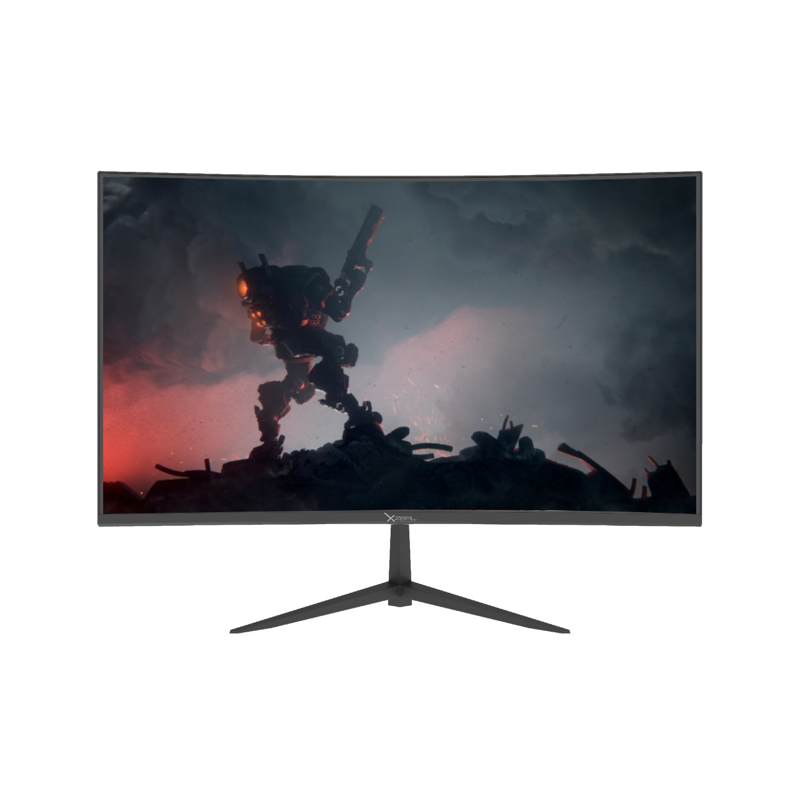 Monitor Xzeal 23.8 pulgadas Xzeal XZ3015-1 Panel Curvo VA FHD 165Hz 1ms 1xDP + 1xHDMI + 1xUSB 1.0+ 1x3.5mm + Vesa 100x100mm Negro