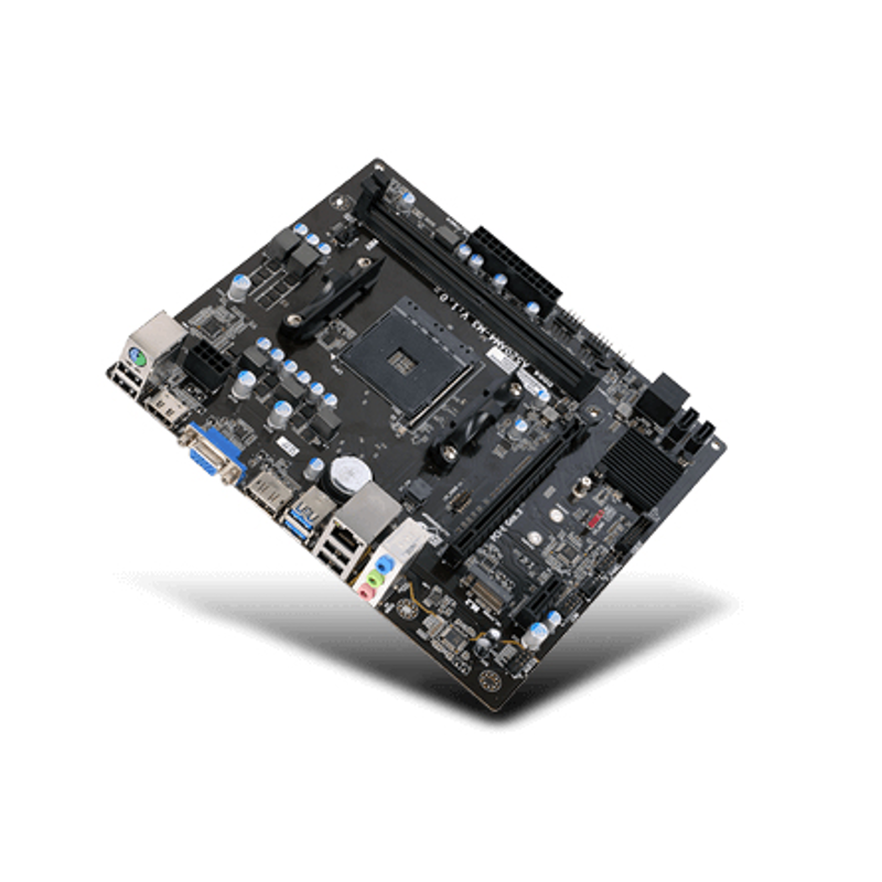 MOTHERBOARD ECS A520AM4-M3D, Micro-ATX, Socket AM4, AMD A520, 64GB DDR4, HDMI/DP PARA AMD RYZEN 3 Y 5.