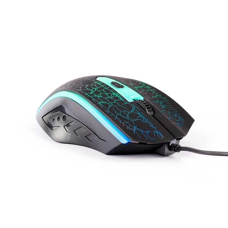 Mouse Naceb Technology NA-592NE, USB, Juego, Óptico, 1200 DPI, Multicolor