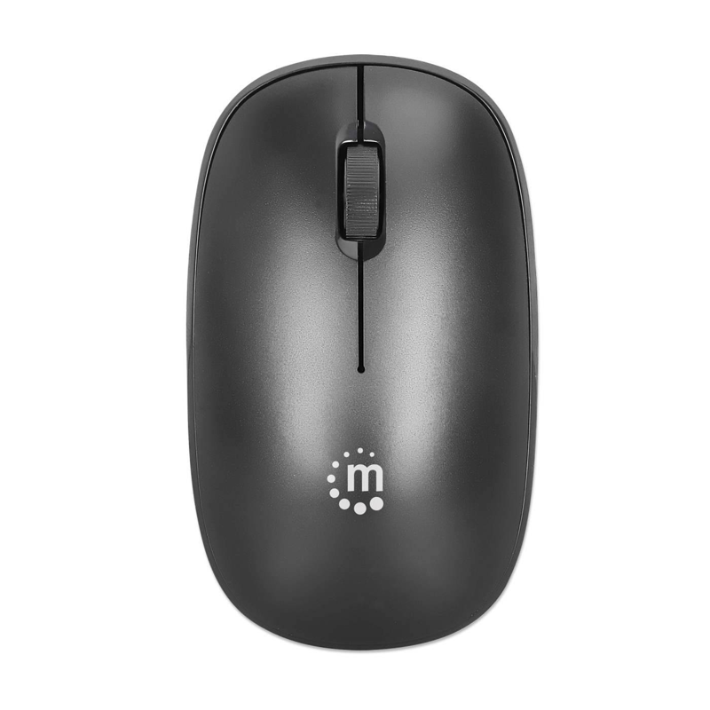 190312 Mouse Optico Inalambrico Negro.