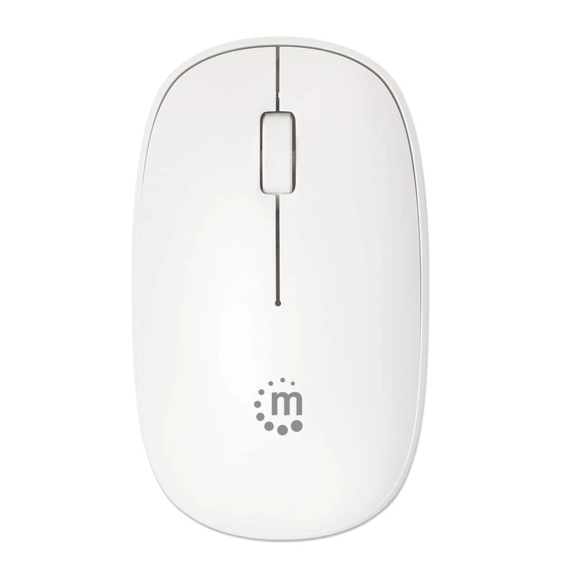 190329 Mouse Optico Inalambrico Blanco.