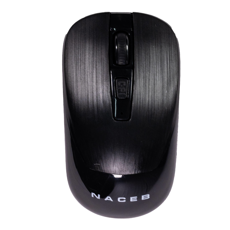 Naceb Mouse Inal 2.4G Negro NA-0137N