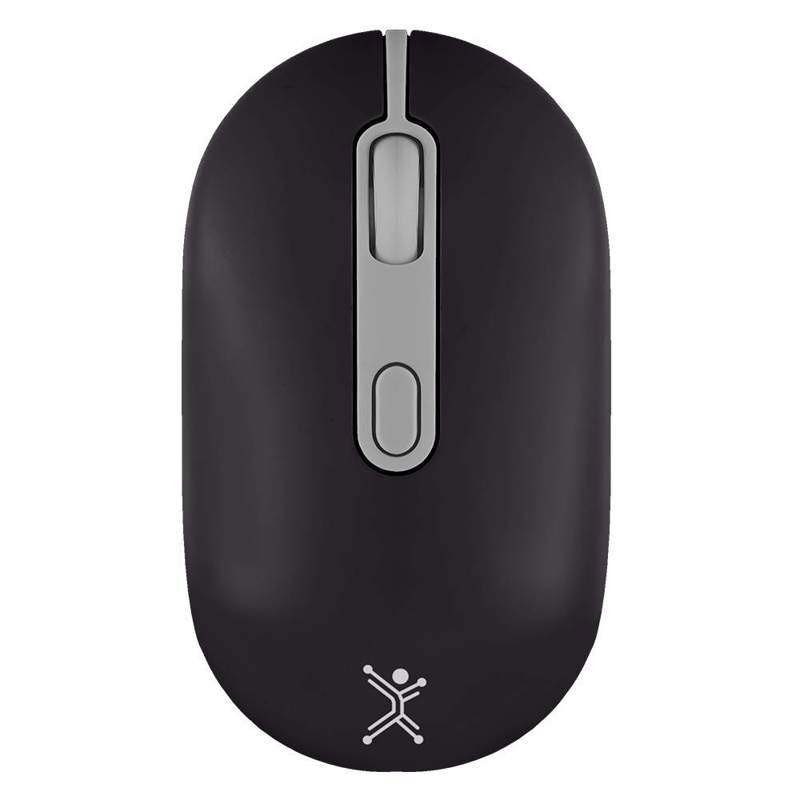 Mouse Recargable 2.4GHz + Bluetooth Clic Silencioso COLORI Color Negro | PERFECT CHOICE