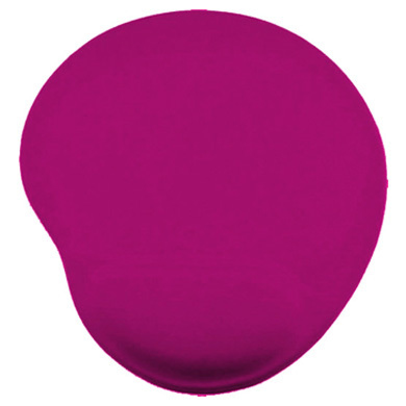 Mouse Pad, C/ Almohadilla Tipo Gel, ROSA, Antiderrapante, Monótono, 24.5*21.5*0.2 Cms, BROBOTIX 500074P