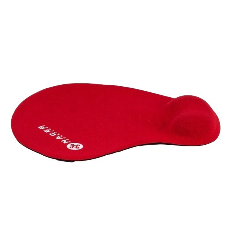 Mouse Pad Naceb Technology, Rojo, Gel