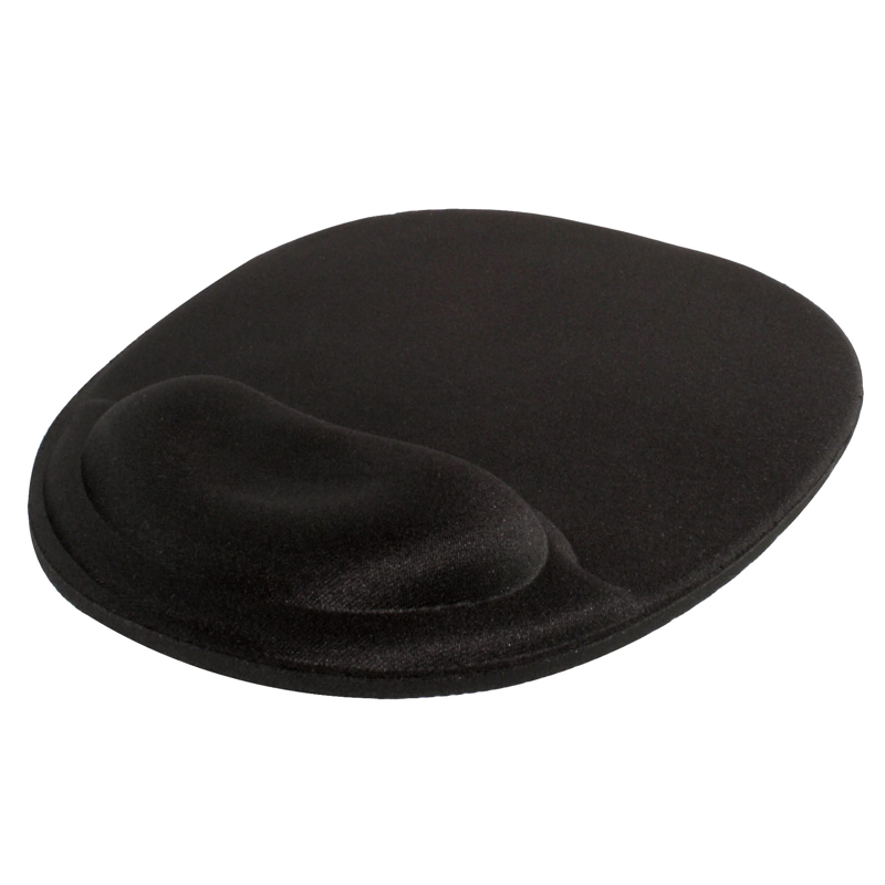 Tapete Ergonómico para Mouse de Ge PERFECT CHOICE, Negro, 20,3 cm, Gel