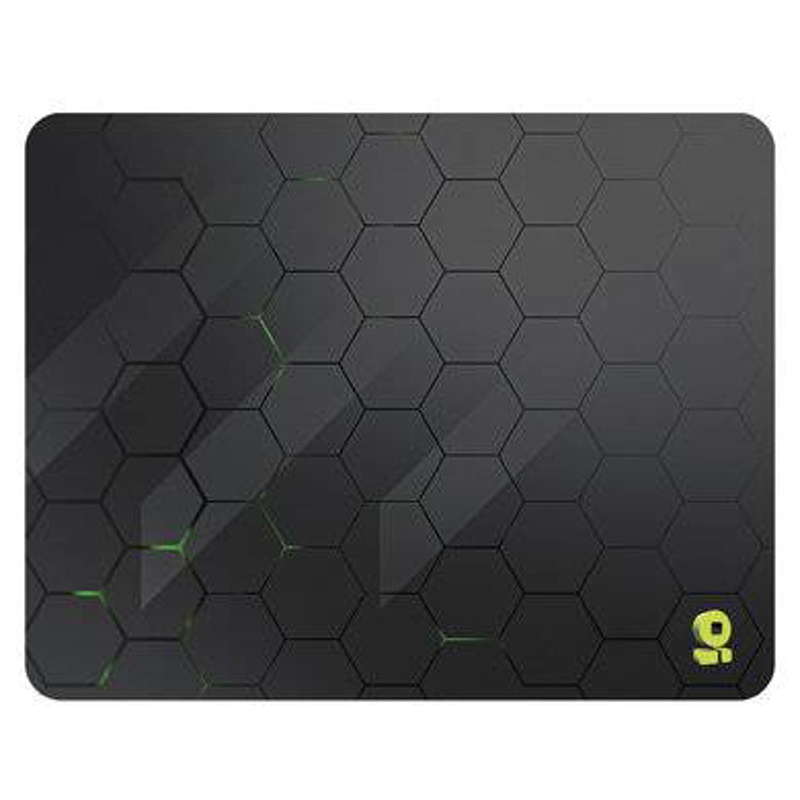 MOUSEPAD GAMER, 31 X 40 CM, DISEÑO HEXÁGONO, GRIS, BORDES COSIDOS, 6007075, BROBOTIX